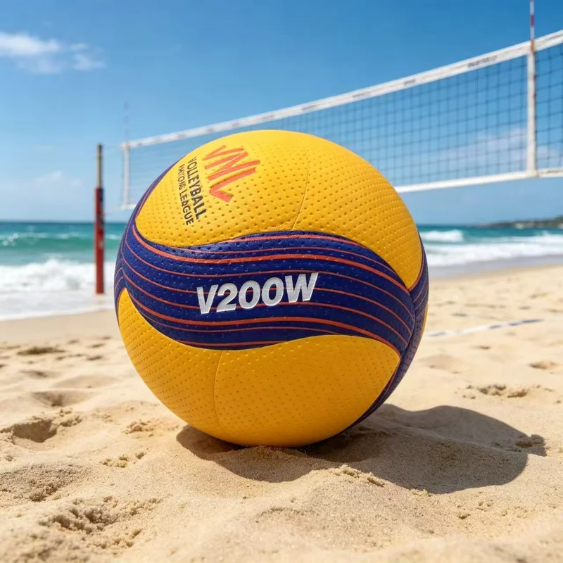 New No.5 V200W-VNL Volleyball Training Professional Game Indoor Outdoor Hot Glue Color Strip Volleyball Accessories