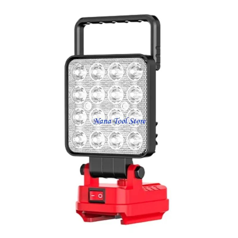 31GJ 4Inch 3000Lumens Cordless LED Work Light With Double USB Charging Port For DCB206 20V batteries Camping Fishing Light