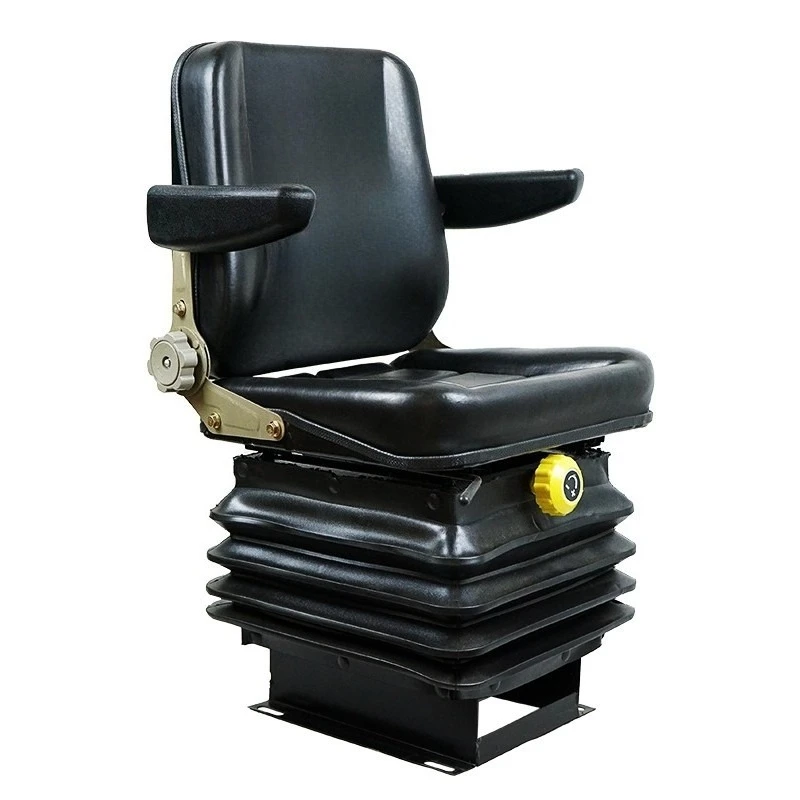 Universal Heavy Equipment Seat Ergonomic Comfort for Forklift Loader Excavator Sweeper Road Roller Bulldozer