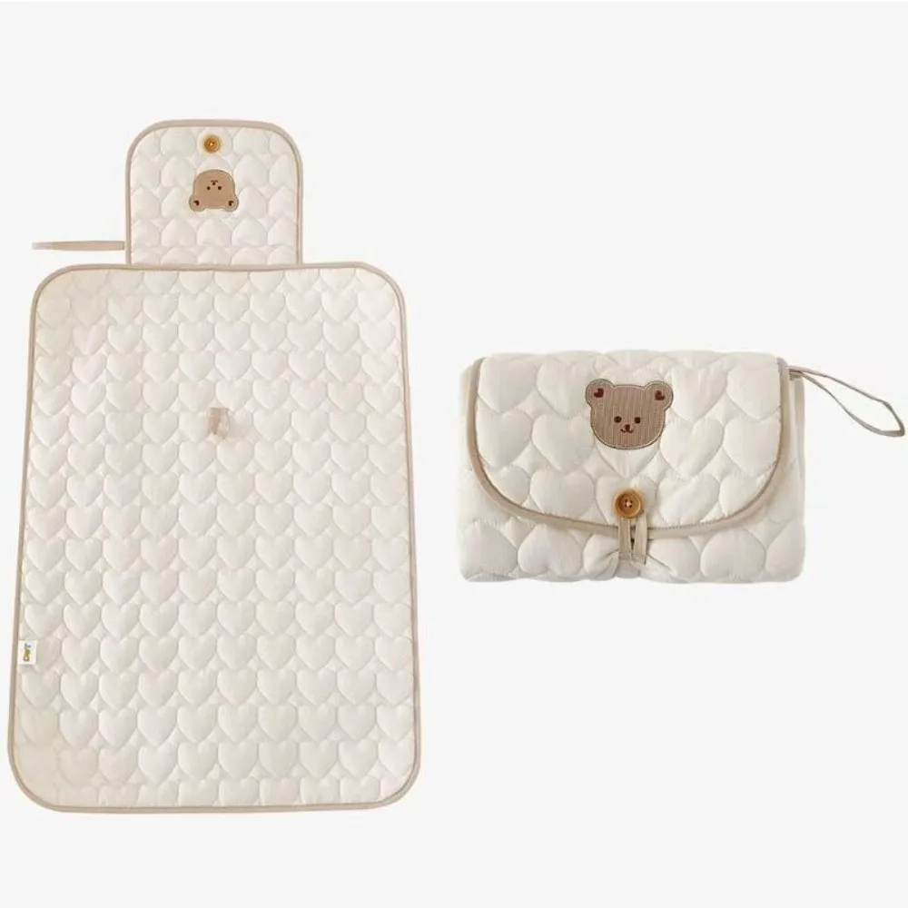 New Portable Diaper Changing Pad Dual-Sided Foldable Changing Mat Washable Multifunction Nappy Changing Mat Newborn