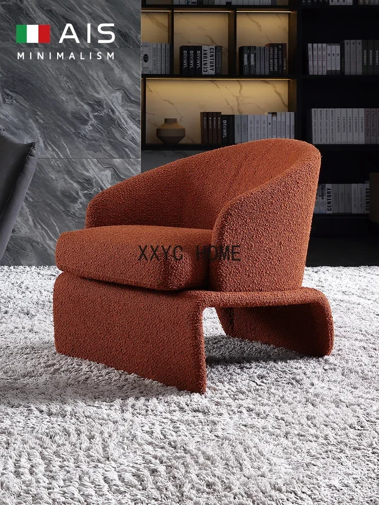 

Итальянская легкая роскошная мебель из Фошаня: минималистичный повседневный диван-кресло