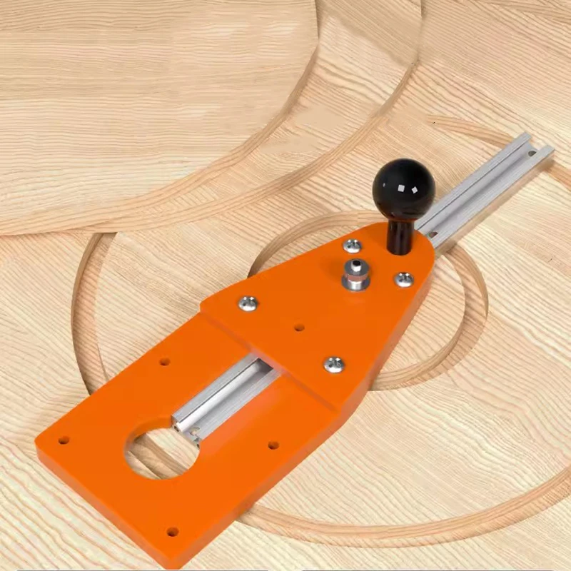 Zestaw prowadnic okrągłych Frez do frezowania okręgów do cięcia/frezowania małych i dużych okręgów od 2 cm do 36 cm średnicy do projektów krawędziowych