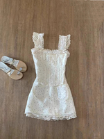 Summer Y2K Sweet Two Piece Sets Womens Outfits Polka Dot Ruffle Blouse High Waist Skirt Vintage Elegant Slim Fit Cute Chic 2025
