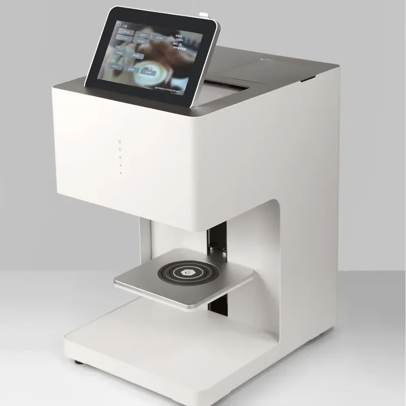 Food Grade Automatic Latte Art Machine 3D Photo Milk Foam Printer for Coffee Bubble Tea Monochrome Colorful Cappuccino Maker