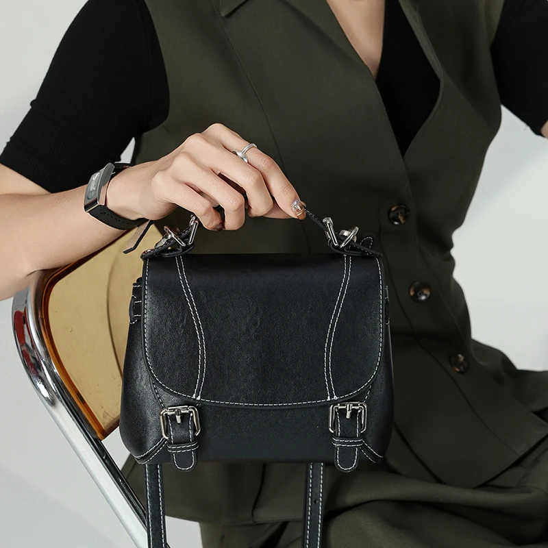 

Женская сумка-кроссбоди из натуральной кожи, легкая, на плечо, дизайнерская, роскошная, повседневная, для женщин.