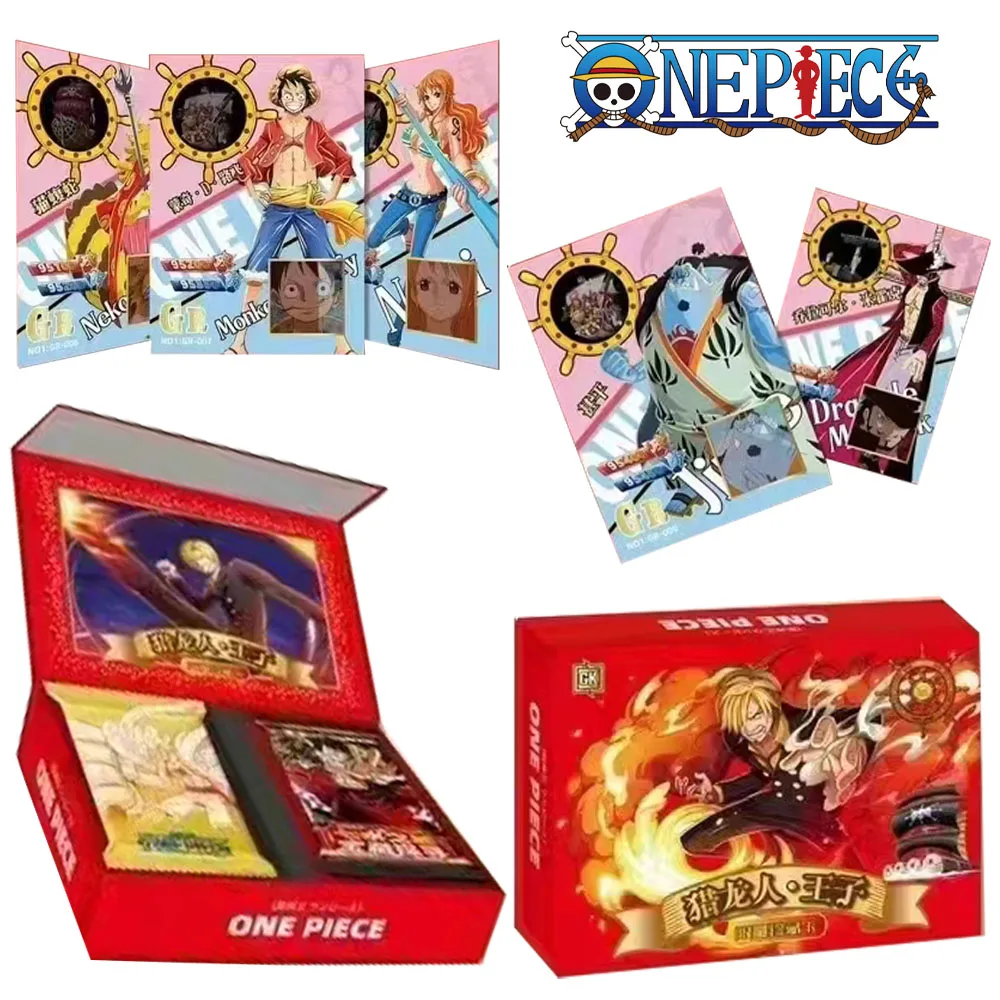 

New Anime One Piece Collectible Card Luffy Zoro UTR UR SSR Rare Character Board Game Card Children's Birthday Gift card