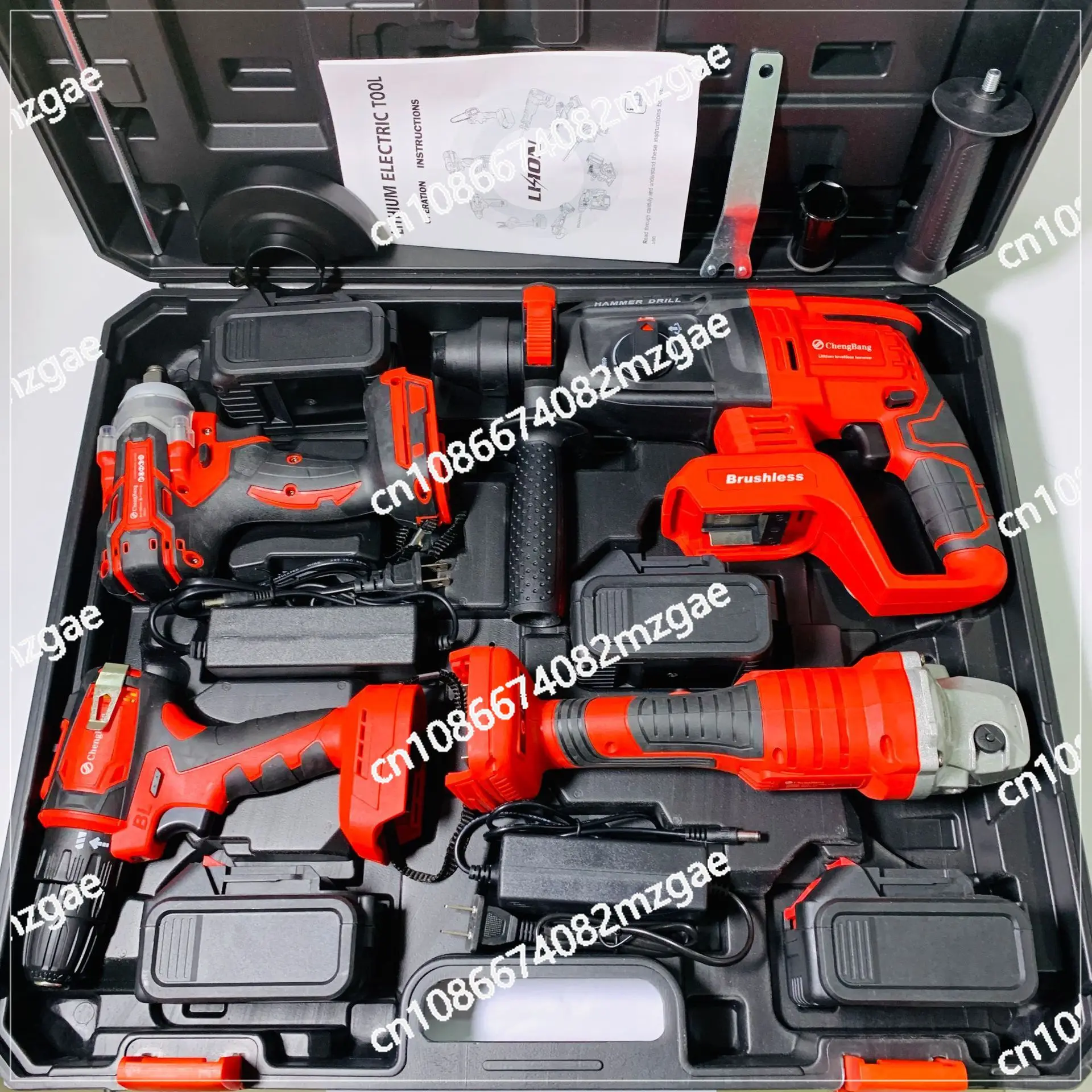 Highquality Cordless Hand Held Portable Screwdriver Cordless Drill Machine Power Tools Tool Sets Electric Power Drills