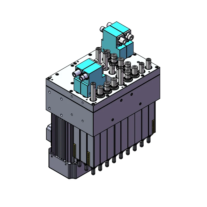 HQD CNC Boring Units Drilling Heads Vertical and Horizontal Right Sides Boring Heads for CNC Boring Machine HQP-V9H4F8R