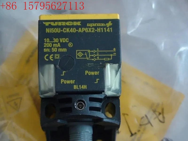 NI50U-CK40-AP6X2-H1141 NI50U-CK40-AN6X2-H1141 Sensor de interruptor de proximidad Turck nuevo de alta calidad