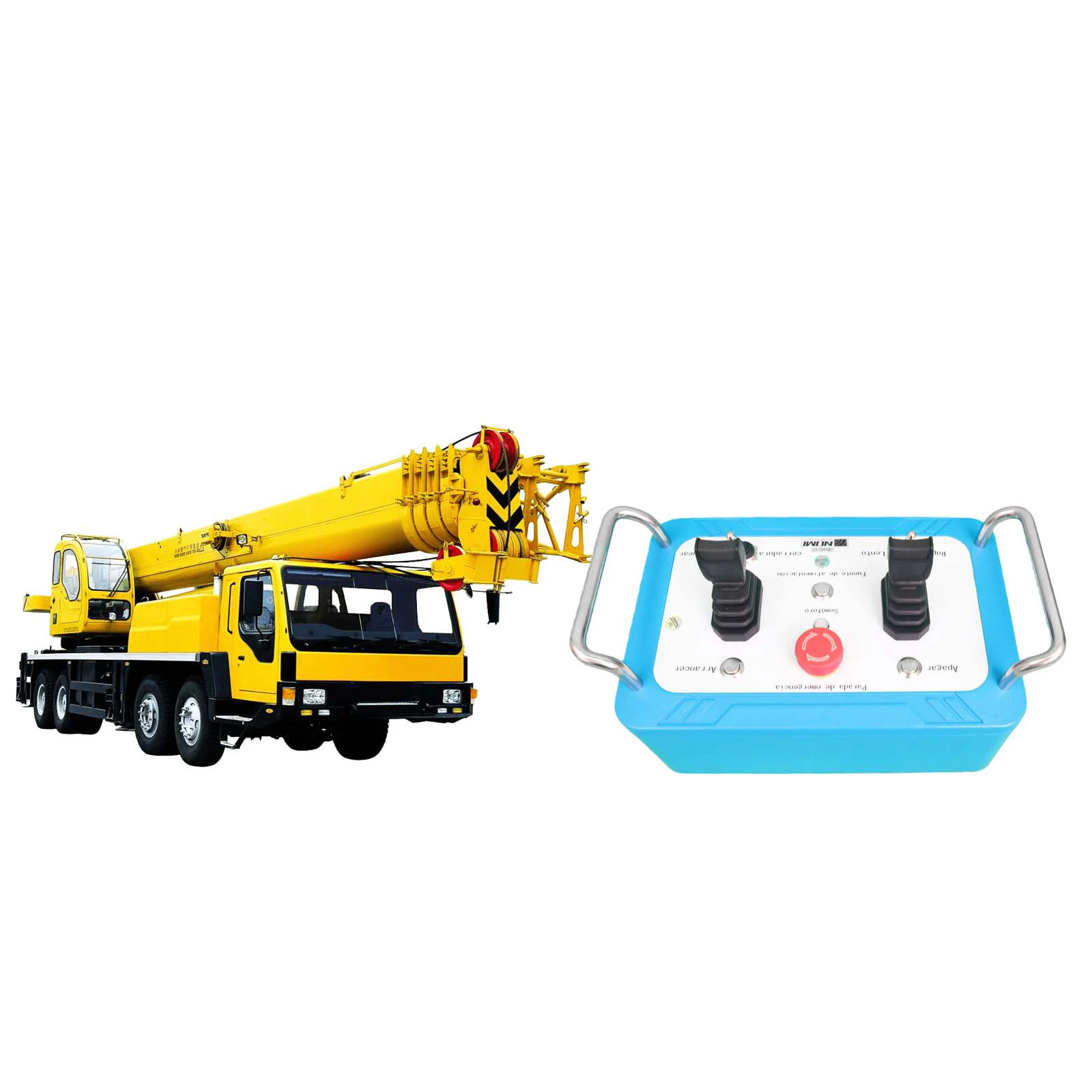 4 Function Waterproof Wireless Remote Control Kit, Industrial Wireless Remote Controller Set Factory Direct Supply