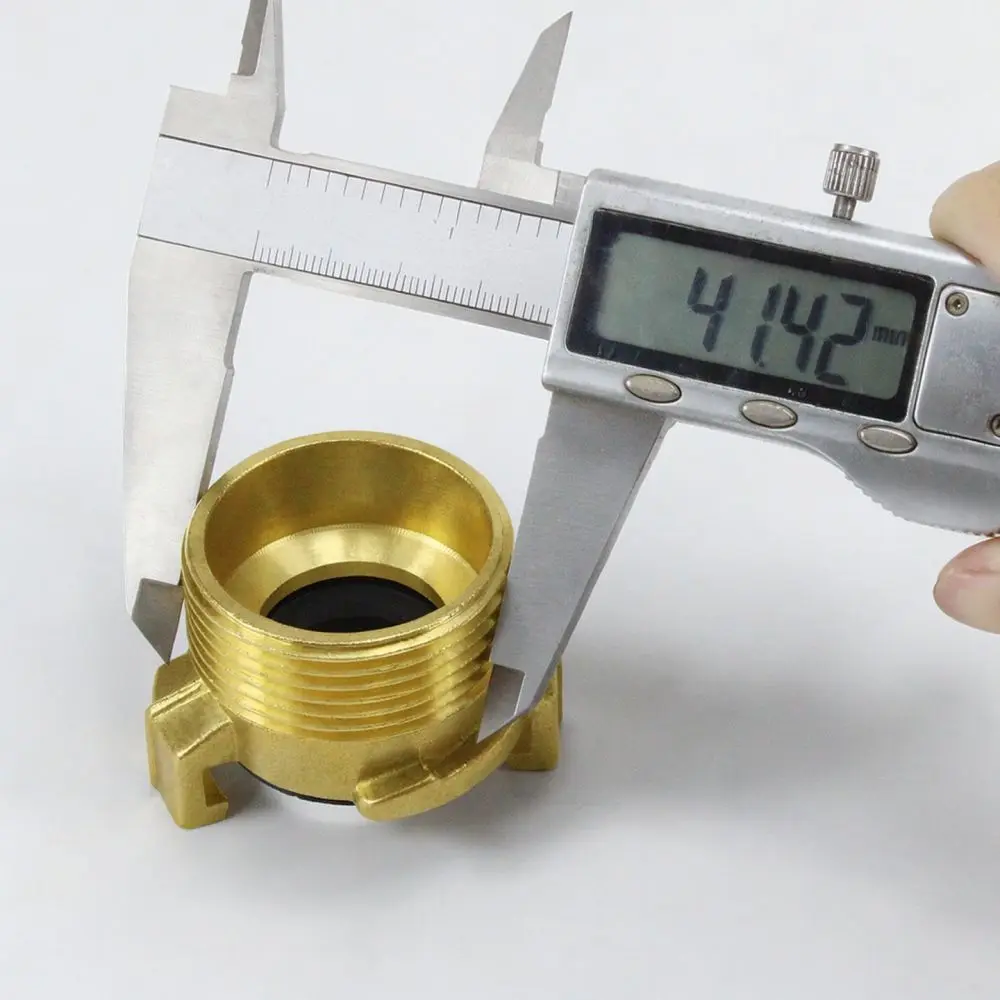 Brass Claw Hose Quick Connector Male Thread For For Riwoofluid Electrostatic Powder Coating System Industrial Hardware