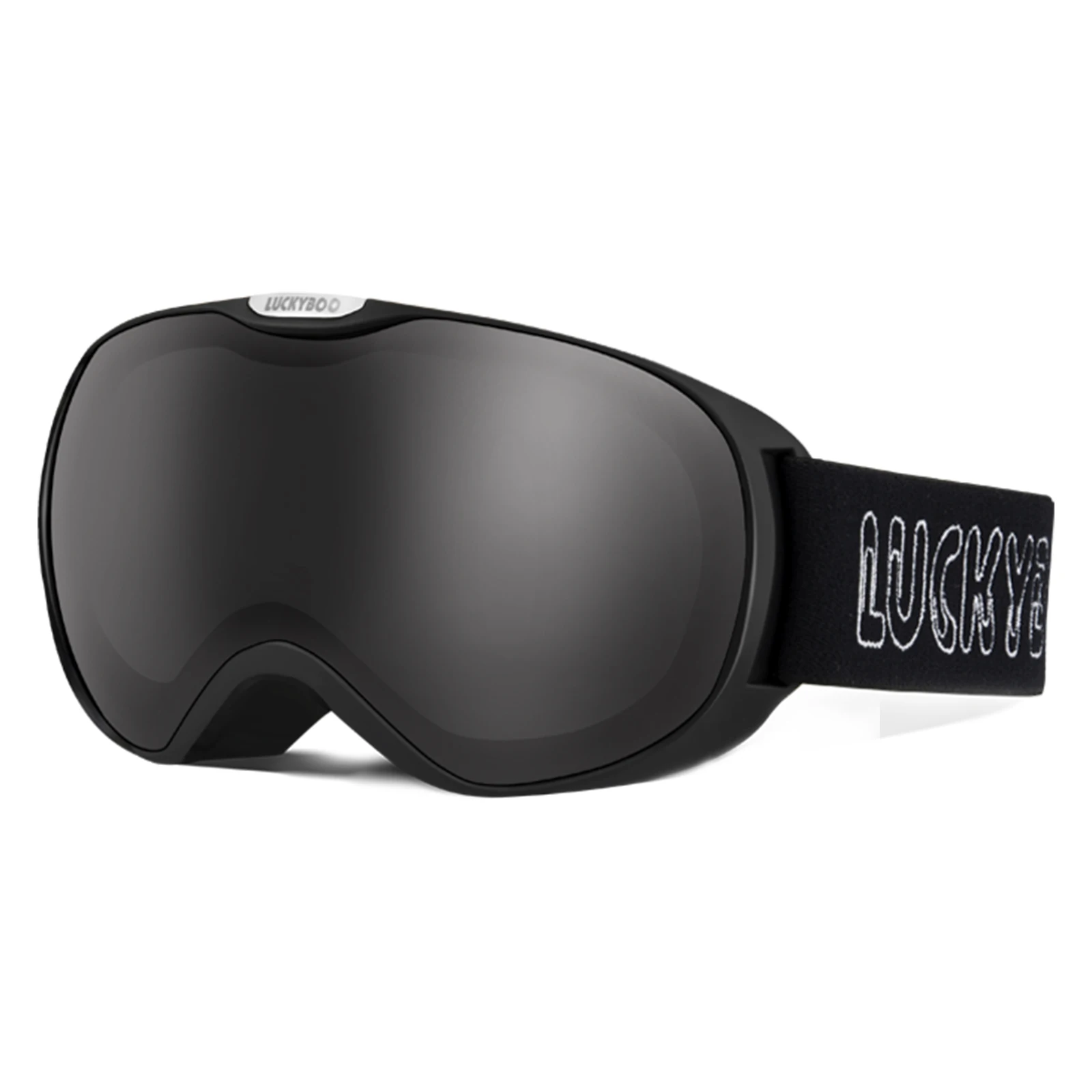 

LUCKYBOO L1 Kids Ski Goggles | Anti-Fog Double Lens, UV Protection, Wide View, for 3-8 Years | Snowboard Goggles
