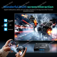 X96 M200 Android 14 Fast Smart TV BOX 4GB 64GB Amlogic S905X5M 1000M AV1 BT TVBOX 2.4G&5G Dual Wifi  2G16G/4G32G Media Player