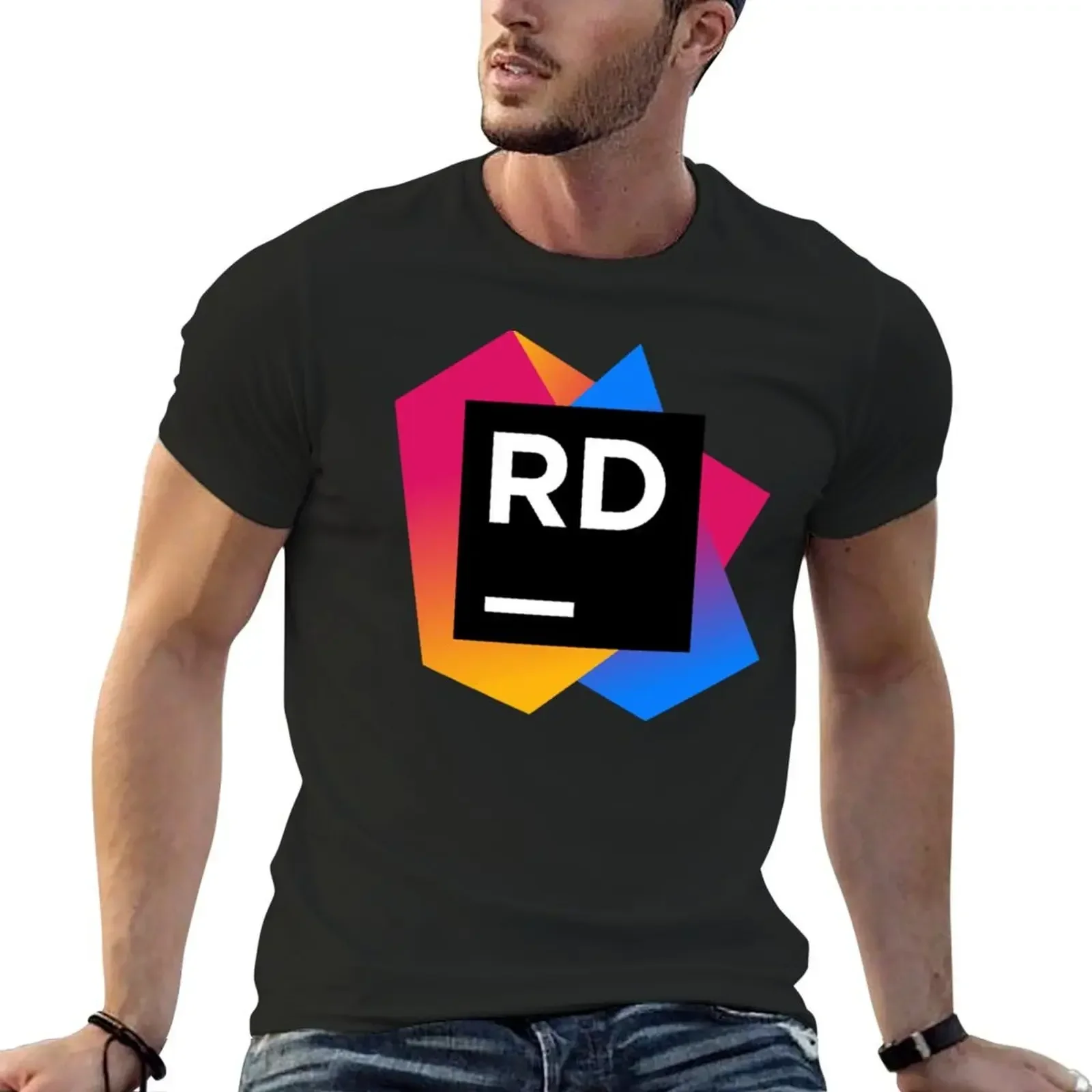 JetBrains Rider T-shirt cute clothes plus size tops mens t shirts