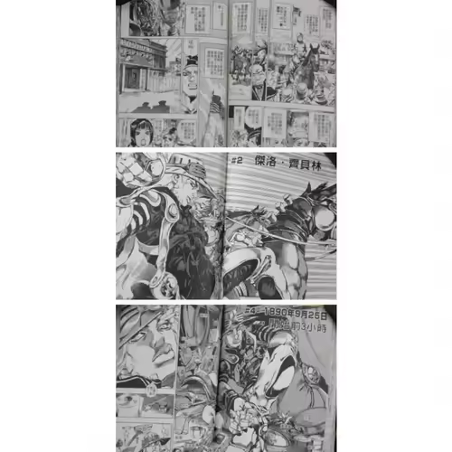 Manga Steel Ball Run JOJO's Bizarre Adventure Part7 1-24 Volumes Japanese Youth Comic Book Chinese Traditional Select Any Volume - Image 5