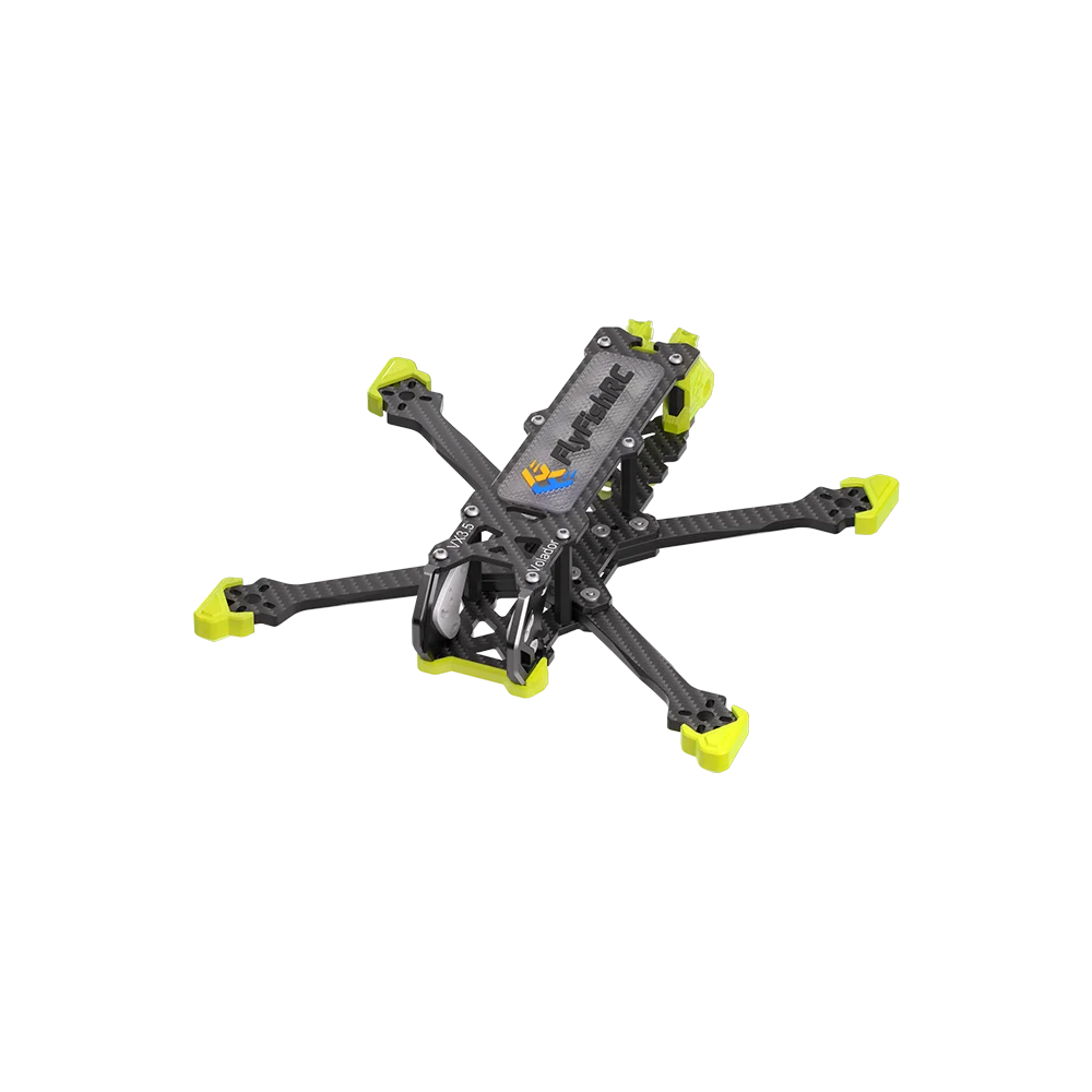 FlyFishRC Volador VX3/VX3.5 O4 Pro FPV-frame 3 3,5 inch Compatibel met DJI O4 Air Unit Pro voor FPV RC Freestyle Quadcopter Kit