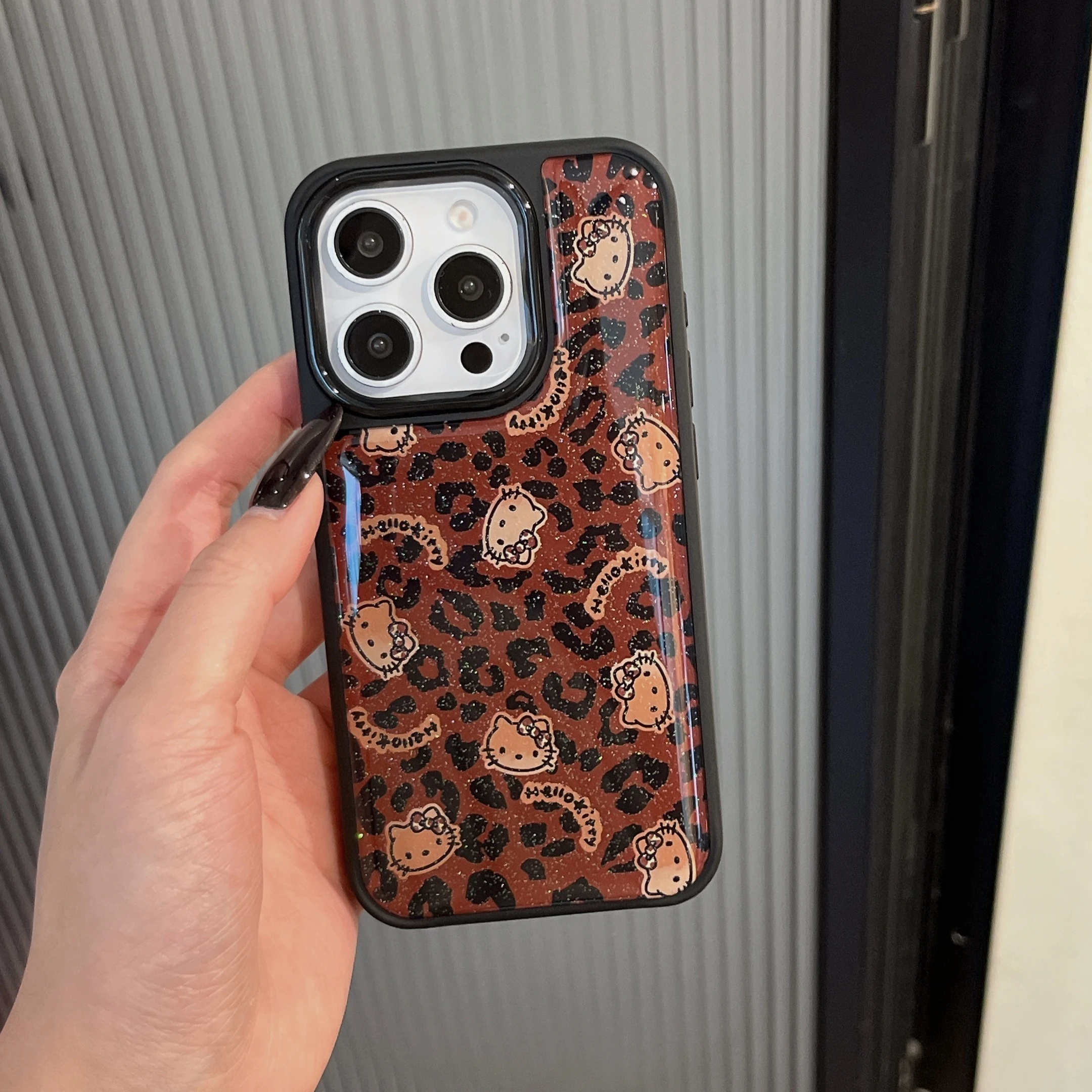 

Cute Cartoon Sanrio Hello Kitty Mobile Phone Case for IPhone 16ProMax 16Pro 16 15 14 13 ProMax Phone Case