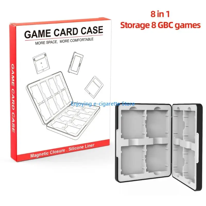 Game-Cartridge-Organizer-Box für 8 Personen mit präziser Passform und leicht zugänglichem Design Y4QF – Detail 2