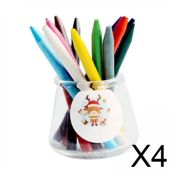 

4x 1/12 миниатюрные мелки, карандаши для игры в домик, карандаши для пейзажей, товары для дома, жизни