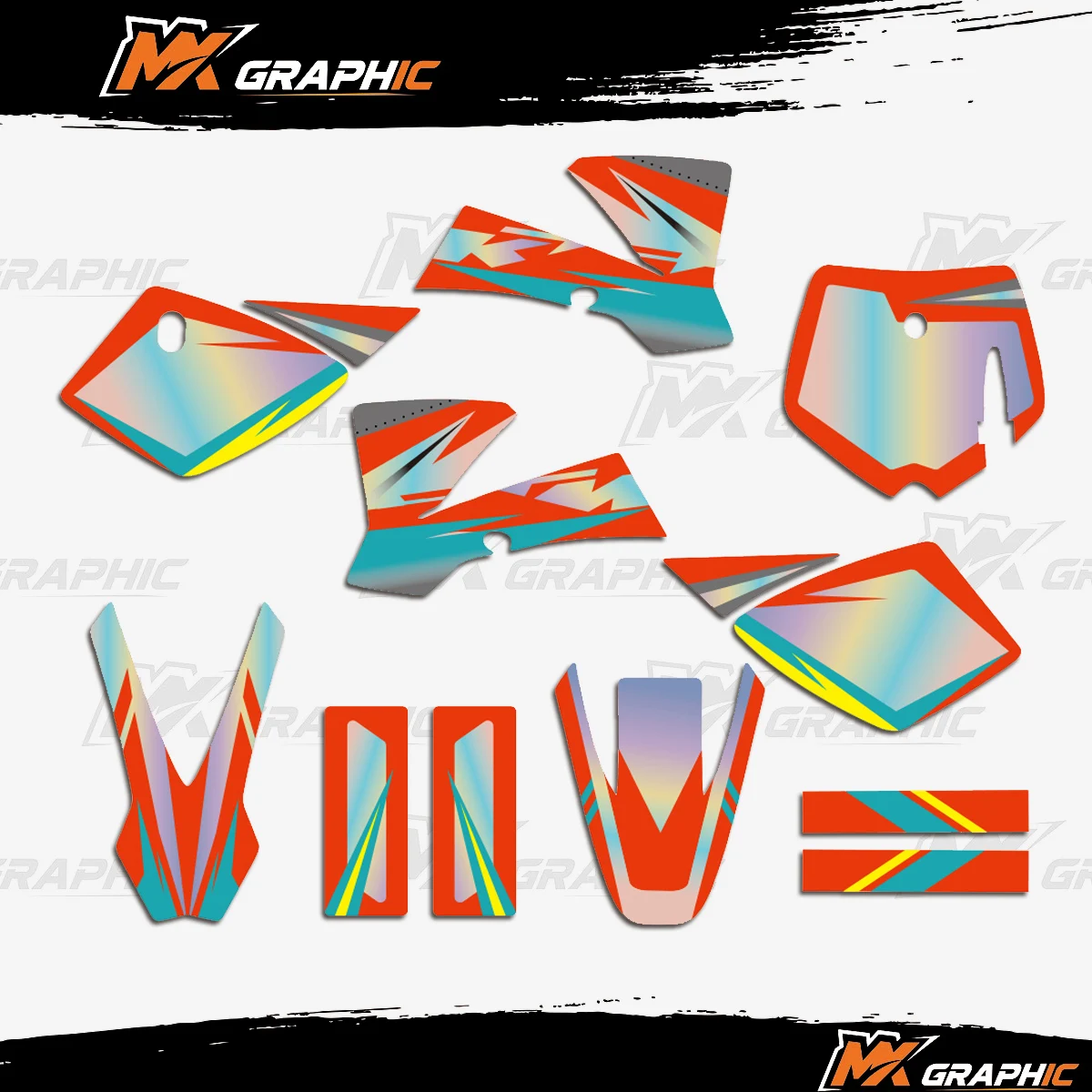 For KTM 50 SX50 2002 2003 2004 2005 2006 2007 2008 Graphics Decals Stickers
