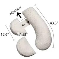 PANGDUBE Multifunctional Pregnancy Pillow for Pregnant Women Pregnant Pillow Breastfeeding Cushion Maternity Sleeping Pillow 6