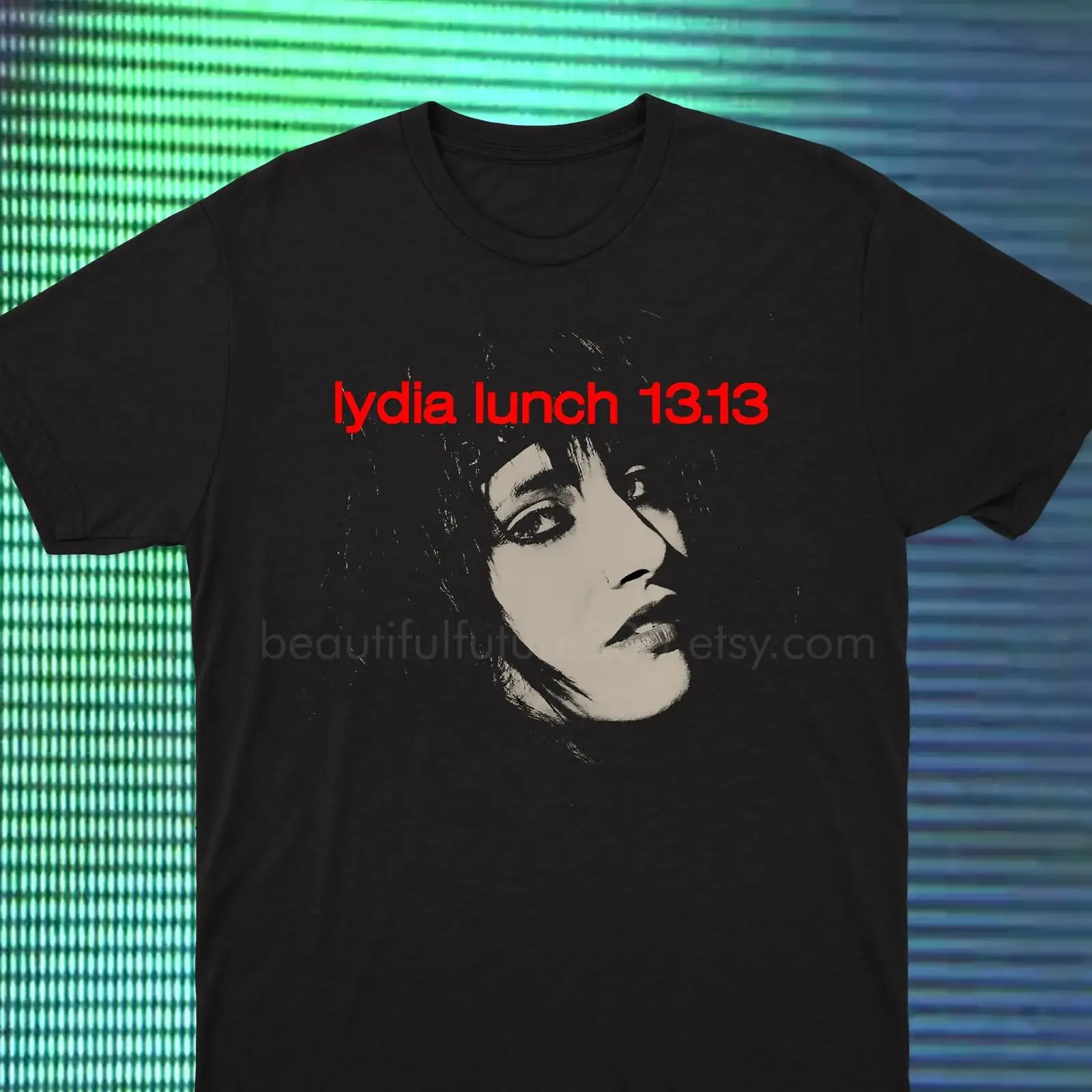Lydia Lunch T Shirt No Wave vintage Washed fashion Breathable Soft Slightly homme Casual Top For Everyday Wear graphic