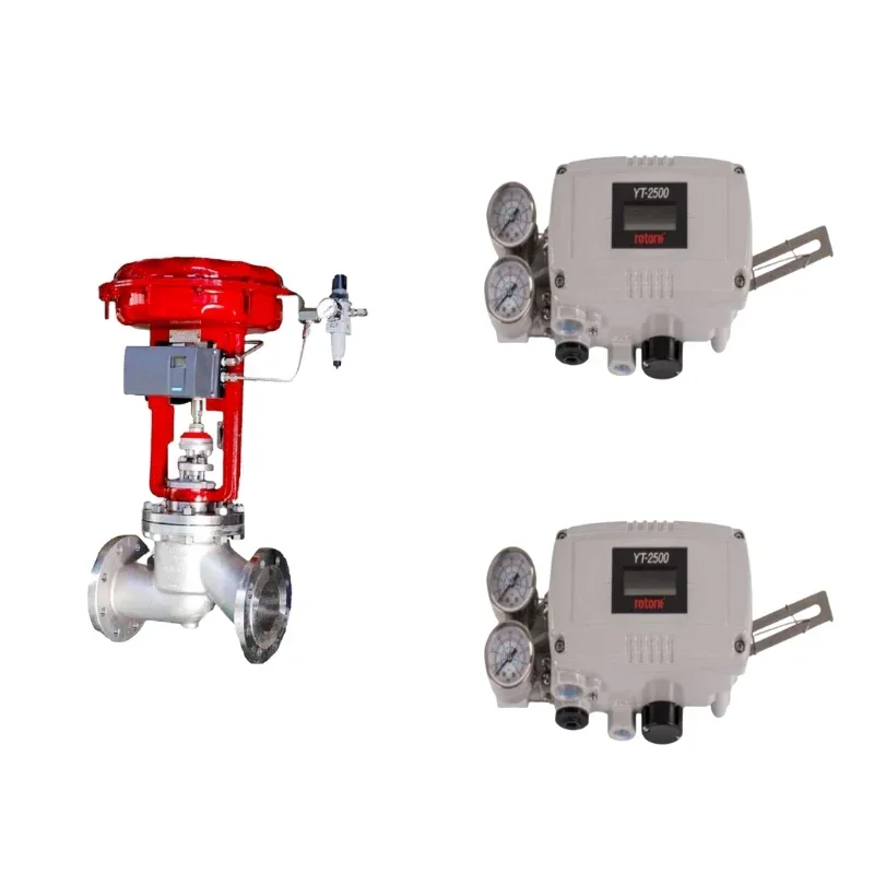 Control Valve YT-2500 Smart Valve Positioner And Pneumatic And  Actuator