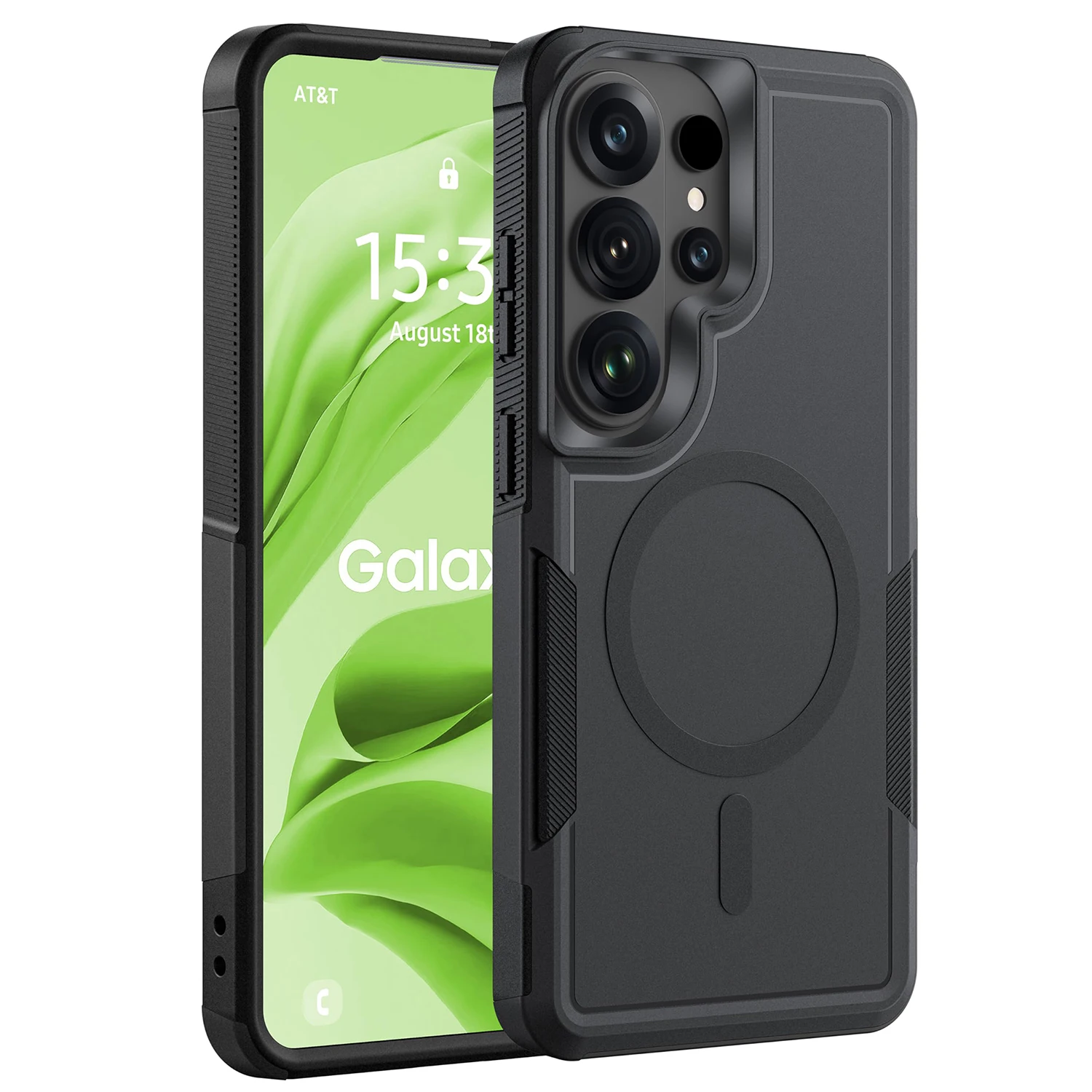 

For Magnetic for Samsung Galaxy S26 Ultra S26 Plus S26 Case Heavy Duty Protection, Military-Grade Dual-Layer Shockproof Phone
