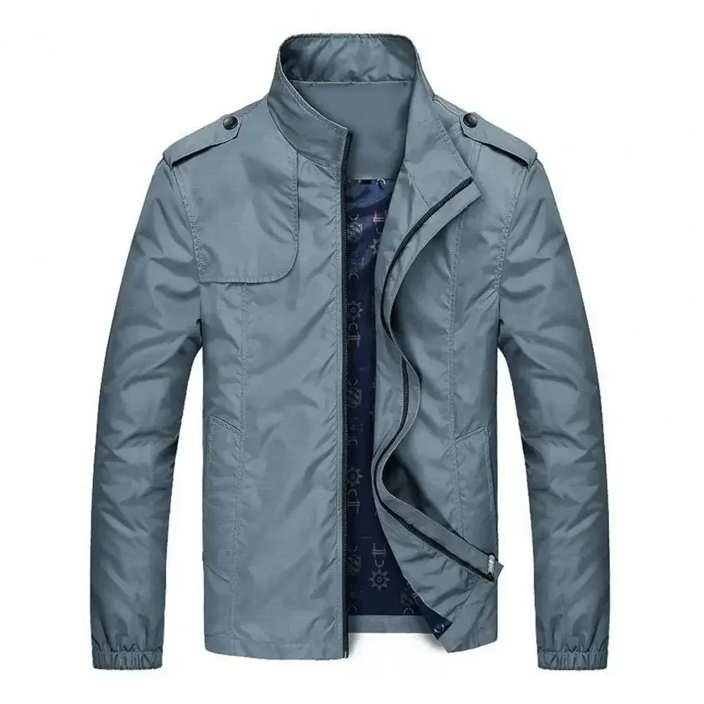 Männer Business Jacke dünn lässig Outdoor-Mantel Bomber jacke Männer Frühlings mantel Ropa Hombre Herren Oberbekleidung