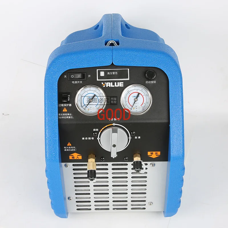 

VRR24C portable 1-horse double-cylinder refrigerant fluoride pumping machine, air conditioner refrigerant fluoride receiving
