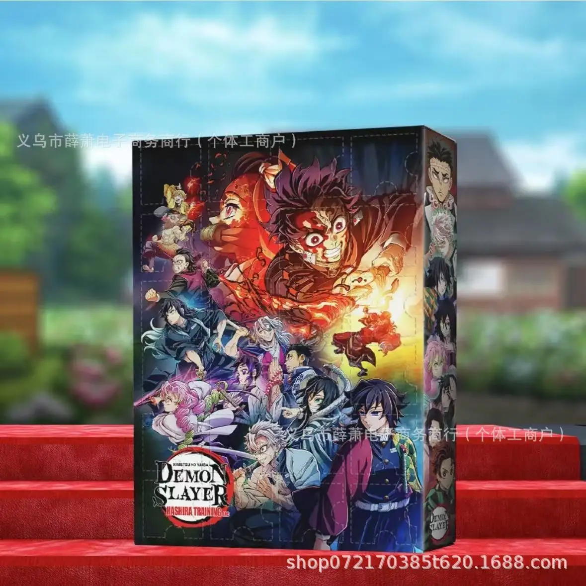 Demon Slayer Anime Kerst Adventskalender Infinity Castle Storyline Collectible Countdown Blind Box Speelgoed voor trendy fans
