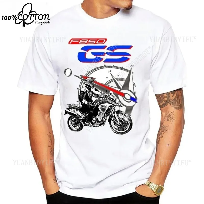 

Harajuku мотоциклетная футболка с круглым вырезом и принтом, хлопковая футболка с короткими рукавами R1200GS GS Adventure, уличная одежда для путешествий Overlander Ride