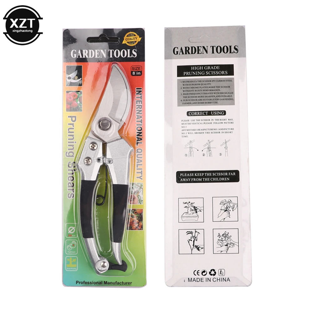 Imagem -06 - Fácil de Operar Afiado Jardinagem Tesouras de Poda Fina Frutas Reduzir o Dano da Planta Afiada Jardim Tesouras Novo Profissional