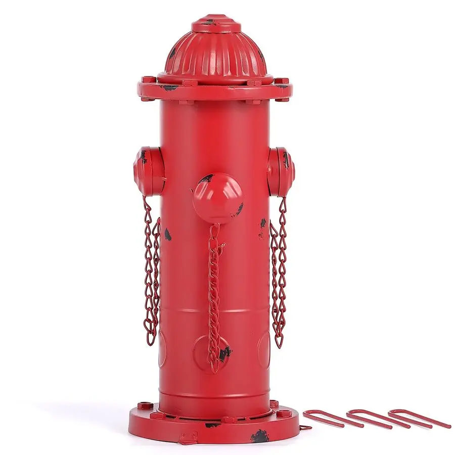 

Metal Dog Fire Hydrant, 16 Fake Fire Hydrant Pee Post for Dogs, Large Dog Training Tool with Stakes, Indoor Outdoor Garden Yard