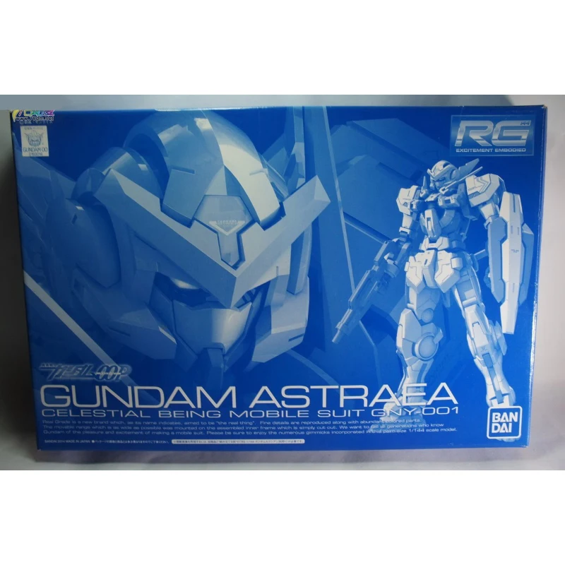 Bandai RG 1/144 Gundam Astraea Action Figure Celestial Being Mobile Suit Gny 001 Accessory Bag No main character