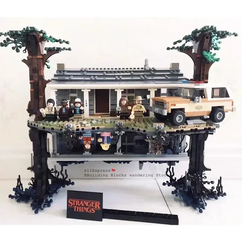 new IN STOCK Compatible 75810 Upside Down Building Blocks Bricks Set Toys For Children Birthday Christmas Gifts 2499pcs