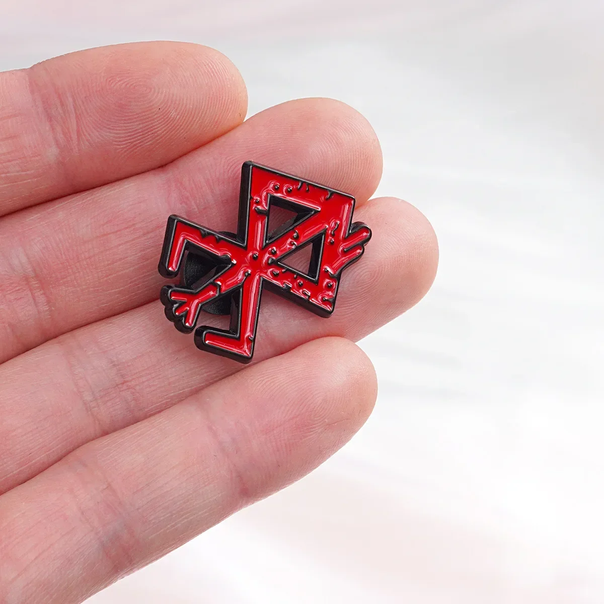 Berserk Beherit Enamel Pins Anime Game Metal Brooches Backpack Lapel Pin Accessory for Man Personalized Jewelry Decoration Gift