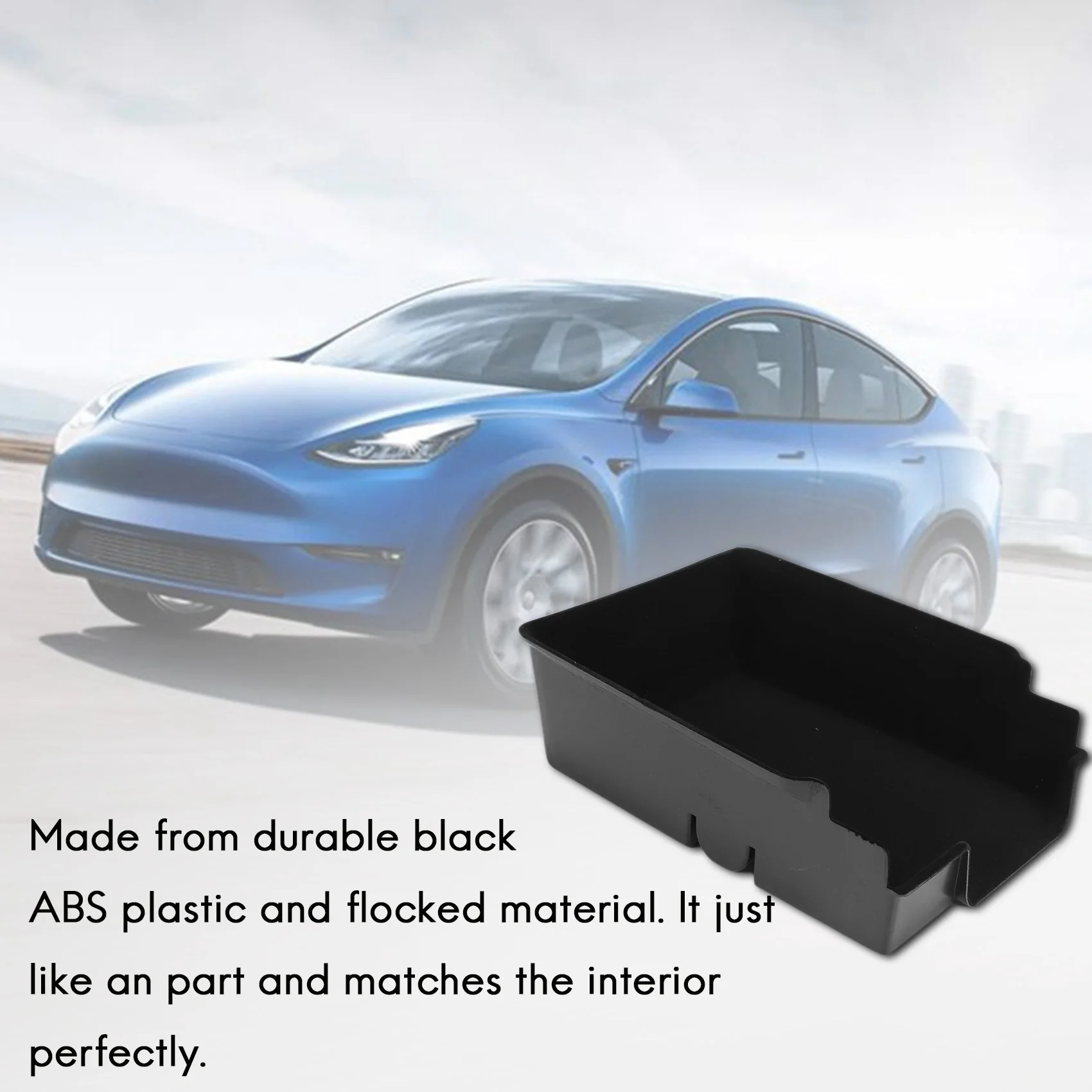 

for Tesla Model 3 Model Y 2021 Car Central Armrest Storage Box Car Accessories Console Holder Glove Organizer