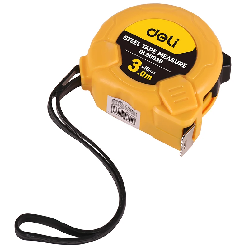 Deli Tape Measure 3M 5M 7.5M 10M Precision Durable ABS Case Measuring Ruler Measuring Tape Precise And Clear High Quality