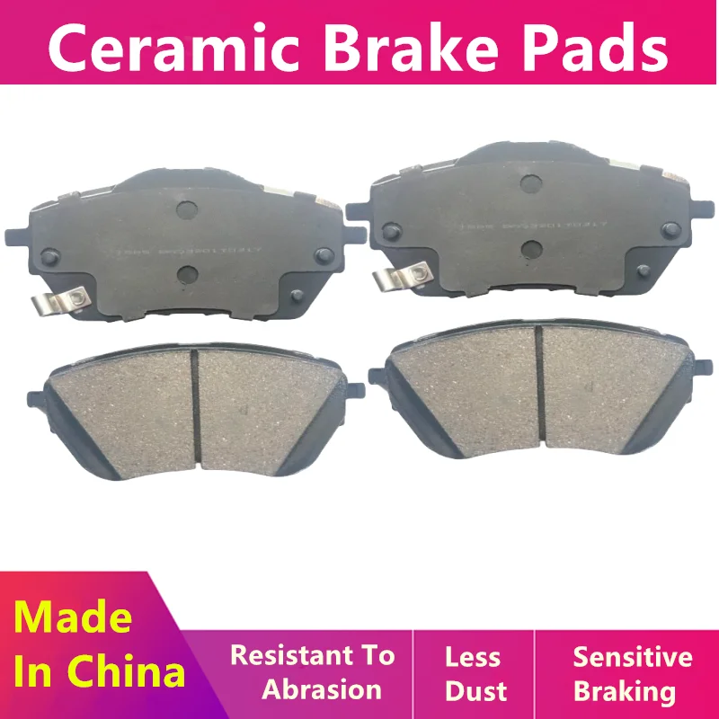 

Front/Rear Ceramic Brake Pads For Gac Trumpchi Ga6 (1st Generation 2015-2018) Auto Parts