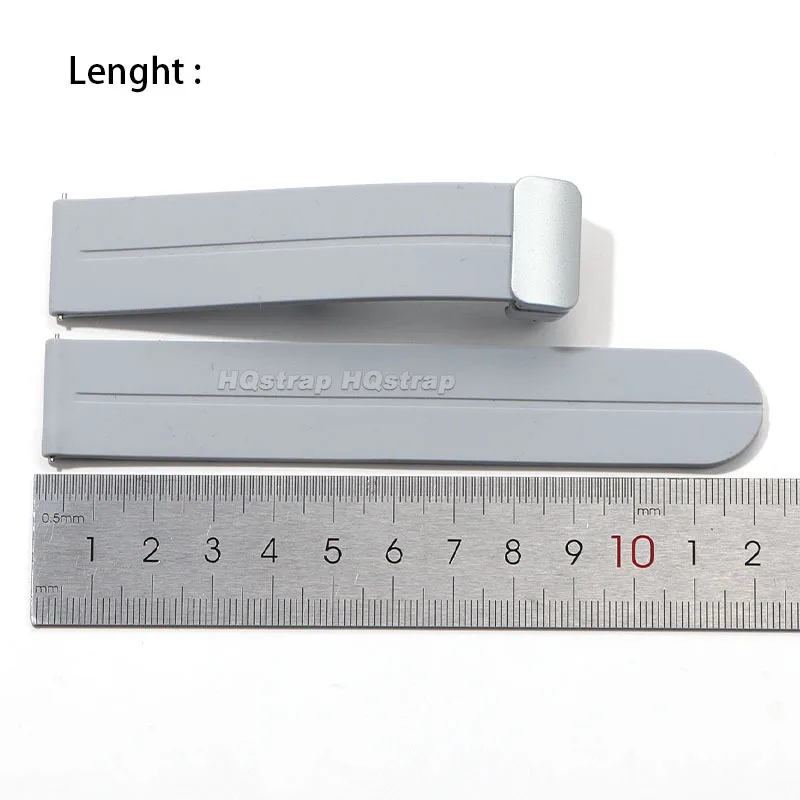 Correa de silicona de 20mm y 22mm para Samsung Watch 5 4 3, correa de goma resistente al agua para reloj Huawei, pulsera Universal