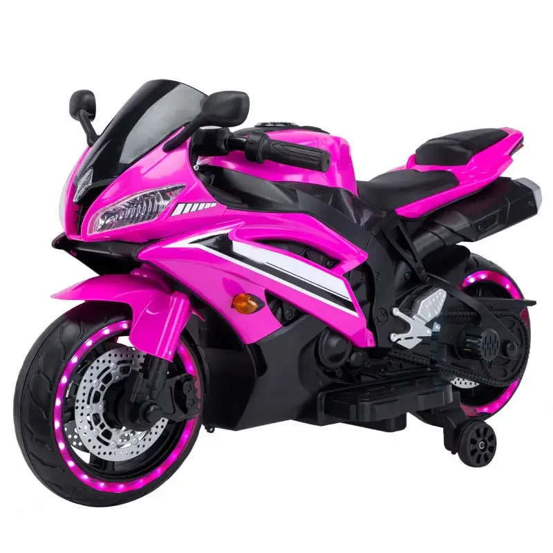 for New Style Two Wheel Baby Electric Motorcycle Kids Toy With Early Education Function Toy Vehicle