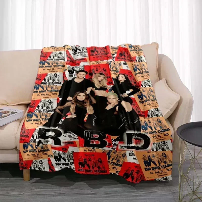 Fashionable Flannel Plush Blanket RBD Rebelde and Shakira Sublimation Soft Warm Blanket Bedroom Sofa Blanket  Blankets for Beds