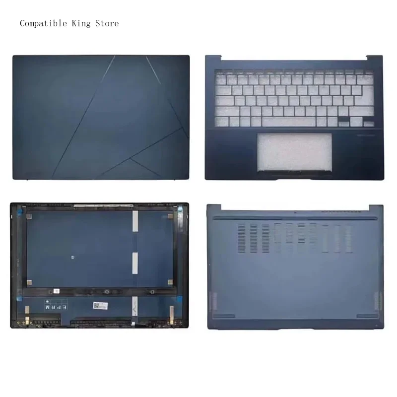 P Repalce Cover For Zenbook14 UX3405 UX3405M UX3405MA 2024 Laptop LCD Back Cover Palmrest Upper Top Lower Bottom Base Cover Case