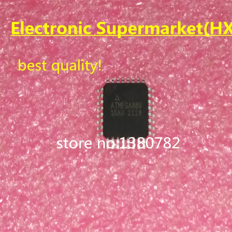 

Free Shipping 50pcs/lots ATMEGA88V-10AU ATMEGA88V ATMEGA88 QFP-32 New original IC In stock!