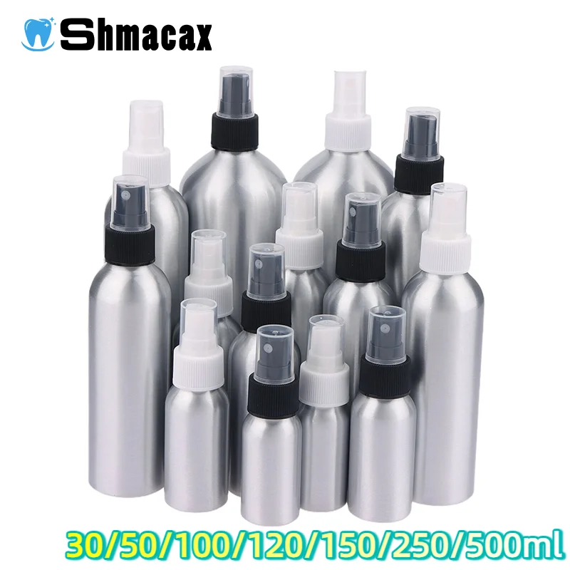 30-500ml Mini Empty Aluminum Spray Bottle Cosmetic Bottle Metal Atomizer Bottles For Cosmetics