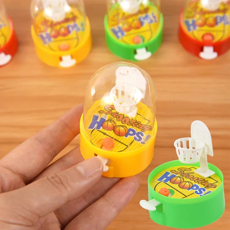 10/20pcs Desktop Basketball Shooting Toys Mini Fingers Shooting Game Toys for Kids Birthday Wedding Guest Gifts Pinata Fillers