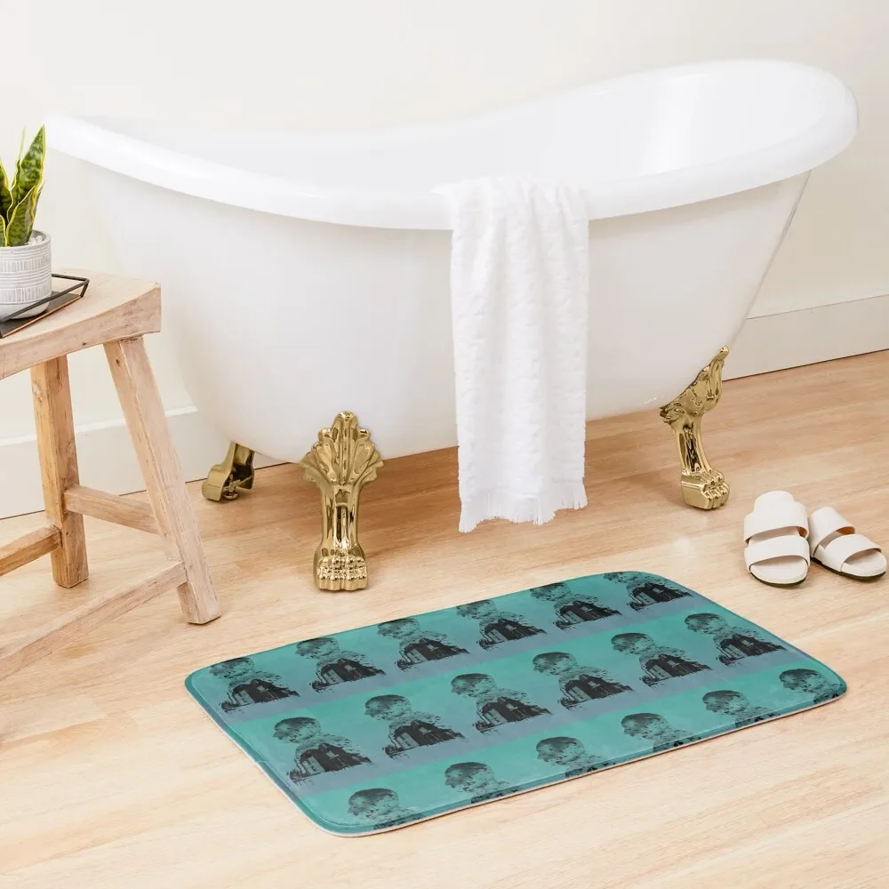 

Alfred Hitchcock collage - Gradient Bath Mat Quick-Drying Bathroom Kit Bathroom Mat