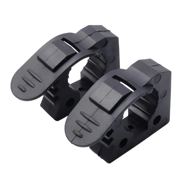 2pcs Durable Rubber Clamps Space Saving Rubber Clamps Quick-release Clamp Mount Dropship