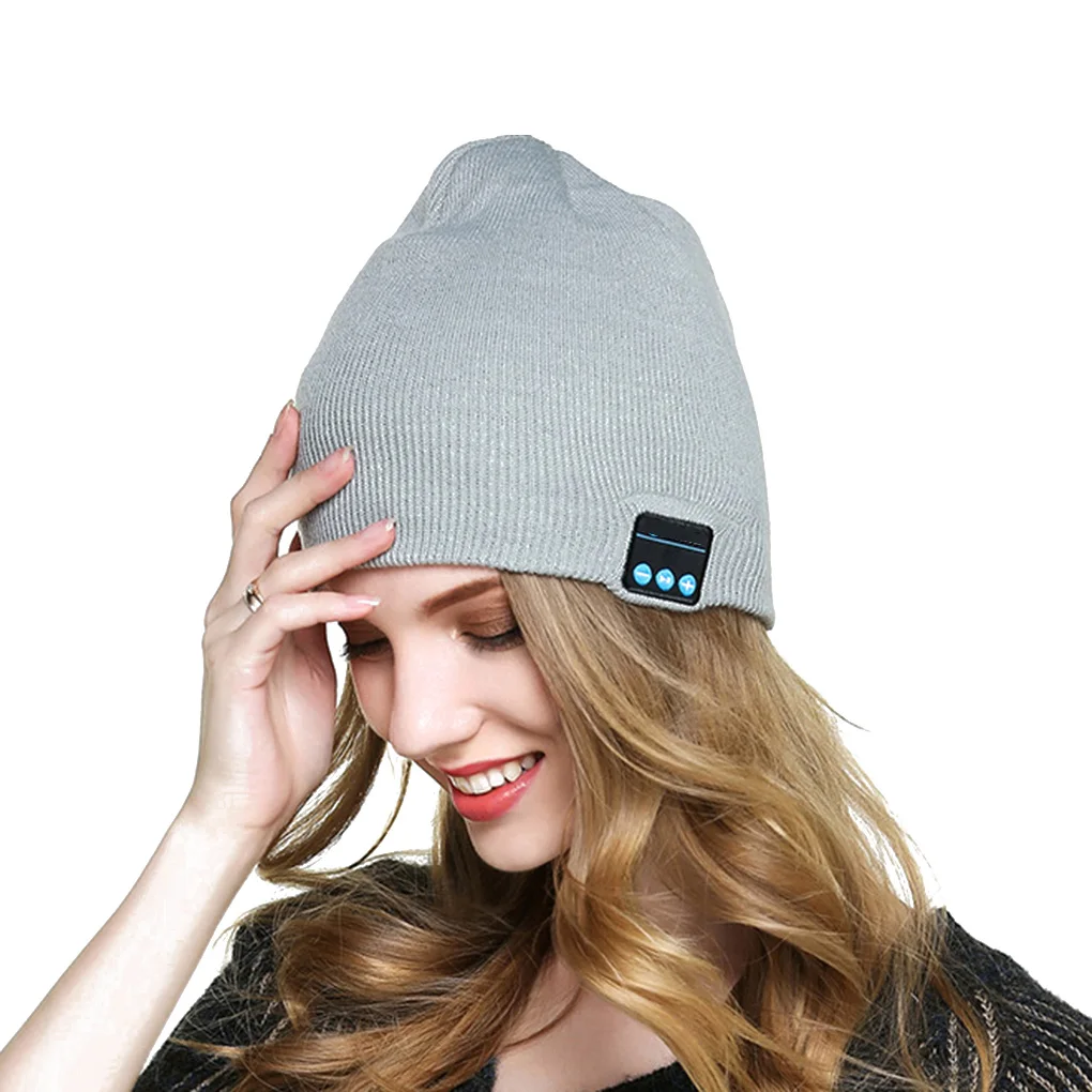 Soft Knitted Headset Cap Warm And Stylish Wide Application Elastic And Comfortable Unique